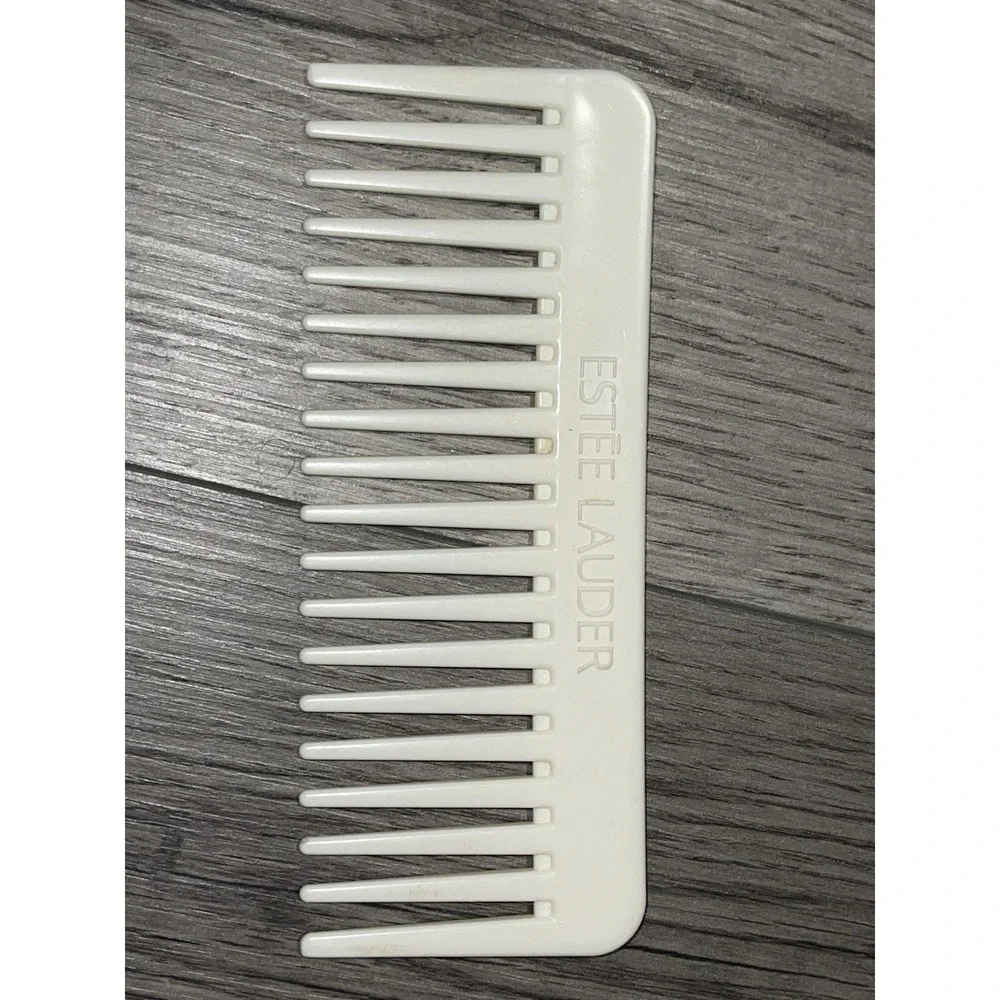 Vintage Estée Lauder Hair Comb Bundle Of 5 Combs / Mirror Set